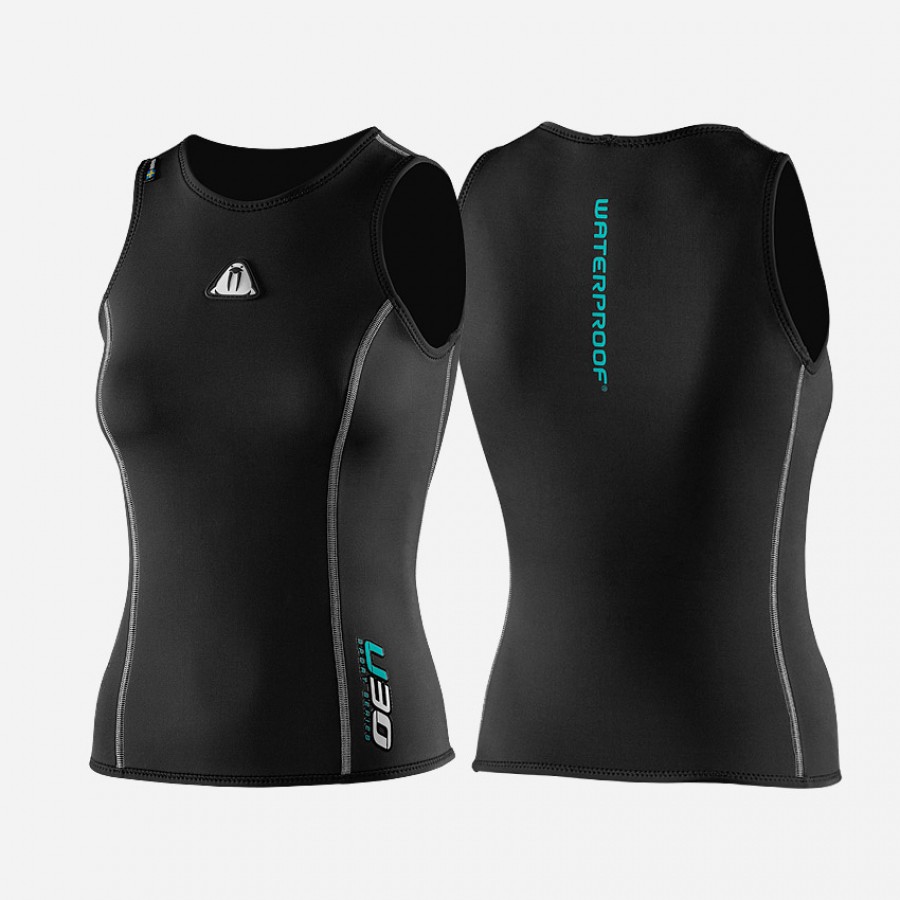 neoprene vests - αξεσουαρ νεοπρεν - neoprene accessories - freediving - spearfishing - wet type - scuba diving - vests - accessories - neopren - suits - swimming - U30 NEOPRENE LADIES UNDERVEST  SWIMMING